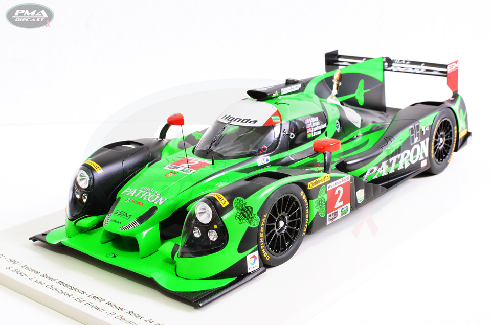 ED BROWN, JOHANNES VAN OVERBEEK, PIPO DERANI, SCOTT SHARP 2016 TEQUILA PATRÓN ESM LIGIER JS P2 1:18